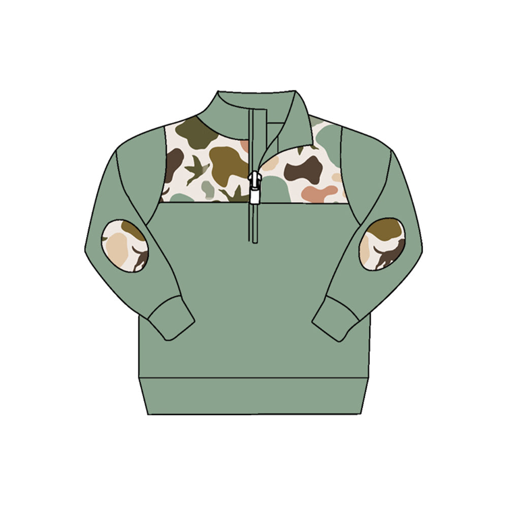 Pre-order BT0796  long sleeve hunting camo pullover