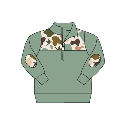 Pre-order BT0796  long sleeve hunting camo pullover