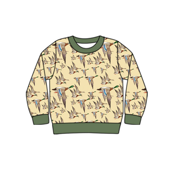 Pre-order BT0804 Boys duck long sleeves Top ( Deadline August 1 )