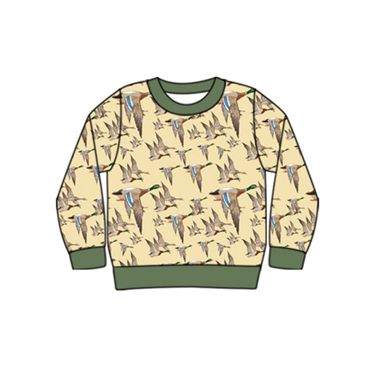 Pre-order BT0804 Boys duck long sleeves Top ( Deadline August 1 )