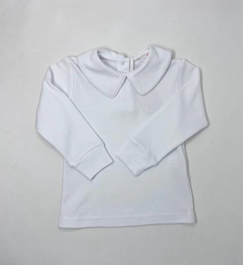 Pre-order BT0820 Boys white long sleeves Top ( Deadline August 9 )