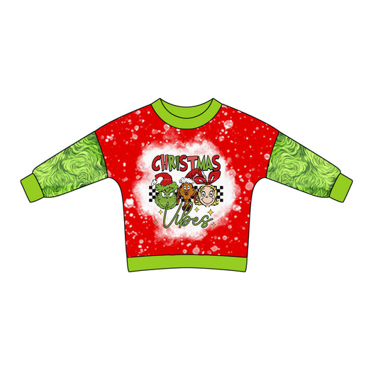 Pre-order BT0847 Boys Christmas long sleeves Top ( Deadline September 2 )