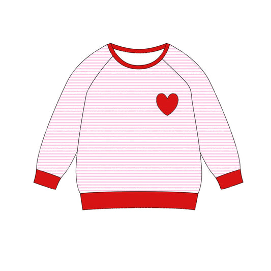 Pre-order BT0866 Boys Valentine long sleeves Top ( Deadline Sept. 18 )