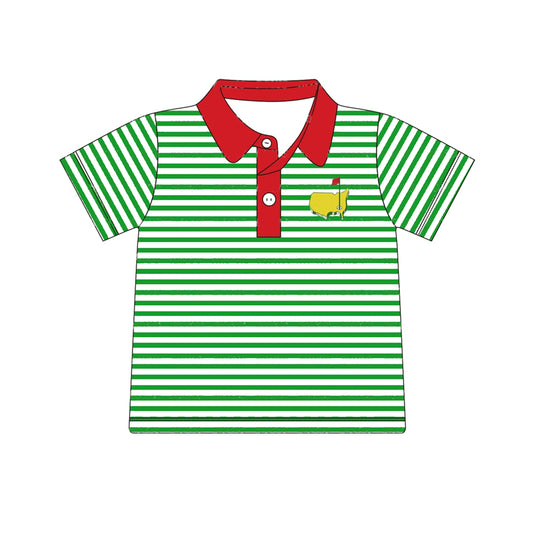 Pre-order BT0890 Boys golf short sleeves Top ( Deadline Sept. 26 )