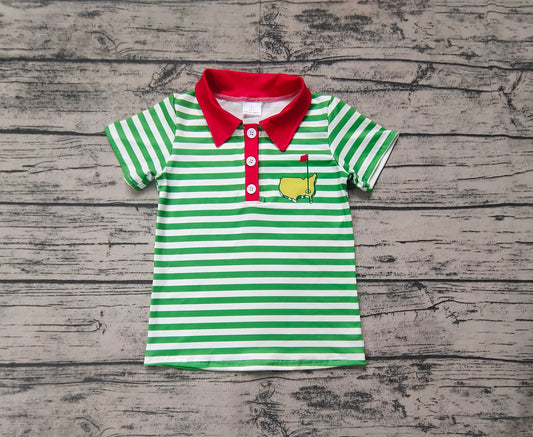 Pre-order BT0890 Boys golf short sleeves Top