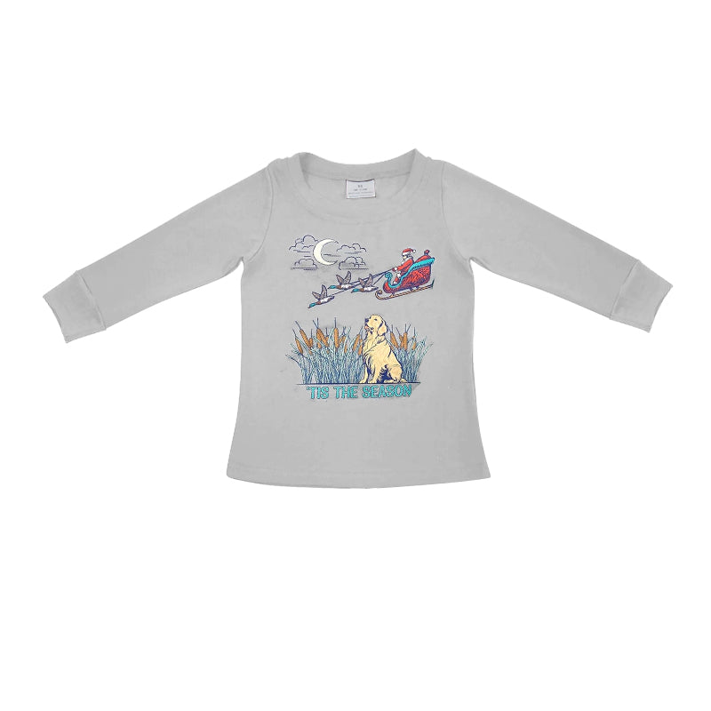 Pre-order BT0899 Boys hunting long sleeves Top ( Deadline Sept. 27 )