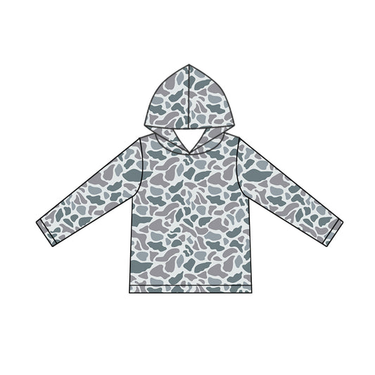 Pre-order BT0922 Boys green camo hoodies ( Deadline Oct.1 )