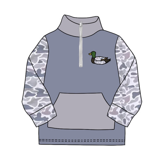 Pre-order BT0929 Boys camo duck pullover ( Deadline Oct.2 )