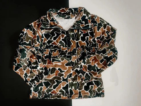 Pre-order BT0938 Boys camo pullover ( Deadline Oct.7 )