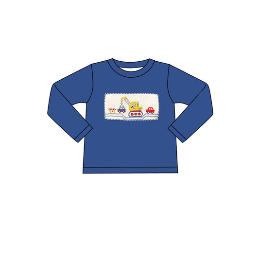 Pre-order BT1008 baby boys long sleeve dig top( Deadline Oct.14 )