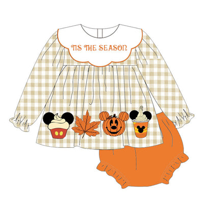 Pre-order GBO0429 Girls Halloween Bummies Set