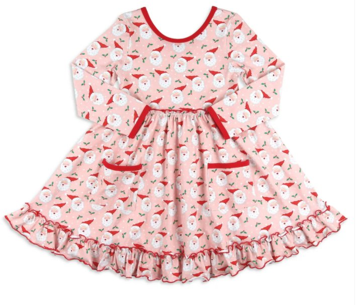 Pre-order GLD0846 baby Girls Christmas Dress ( Deadline September 16 )