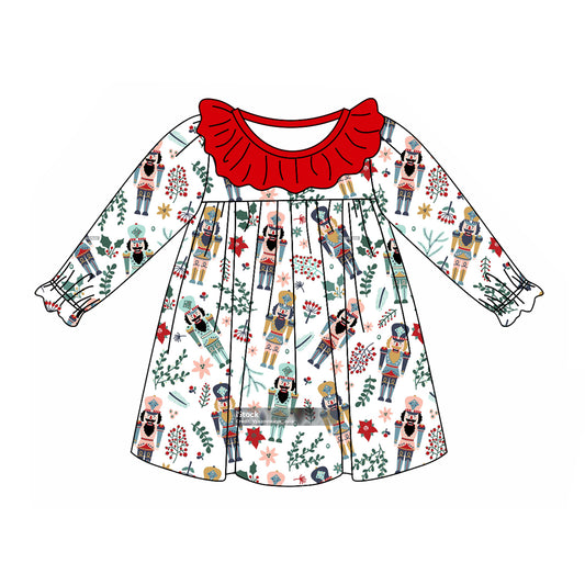 Pre-order GLD0900 baby Girls Christmas Dress ( Deadline Sept. 30 )