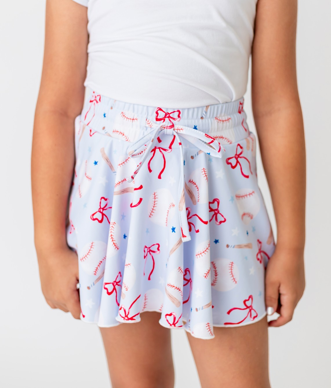 GLK0169 Girls bow Skirt yoga