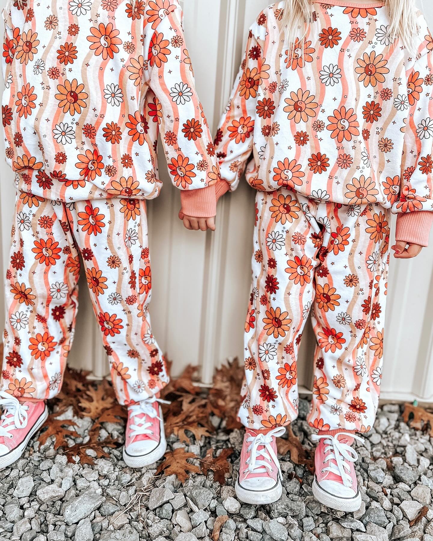 GLP1356 Girls floral pajamas