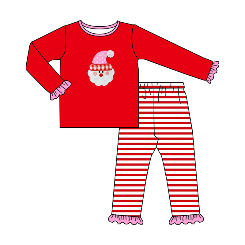 Pre-order GLP1538 Christmas Santa red girls outfits