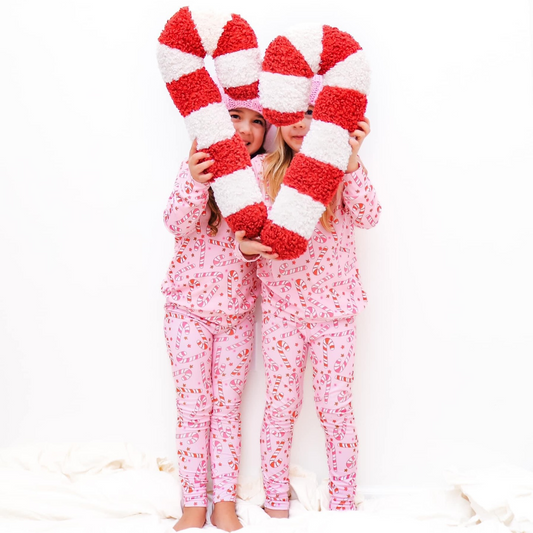 Pre-order GLP1573 baby girls Christmas candy pajamas ( Deadline August 3 )