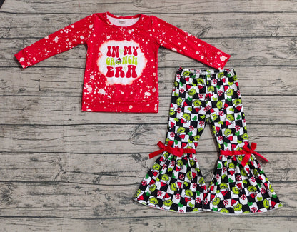 Pre-order GLP1902 baby girls long sleeves Christmas outfits