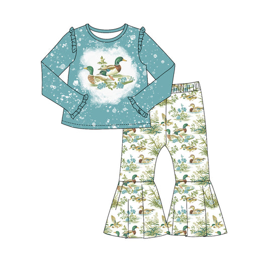 Pre-order GLP1990 Girls green duck outfits ( Deadline Oct.2 )