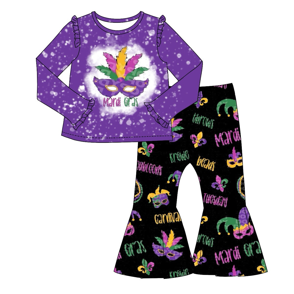 Pre-order GLP1992 Girls Mardi Gras outfits ( Deadline Oct.2 )