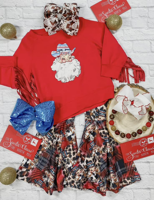 Pre-order GLP1993 Girls Christmas santa outfits ( Deadline Oct.2 )