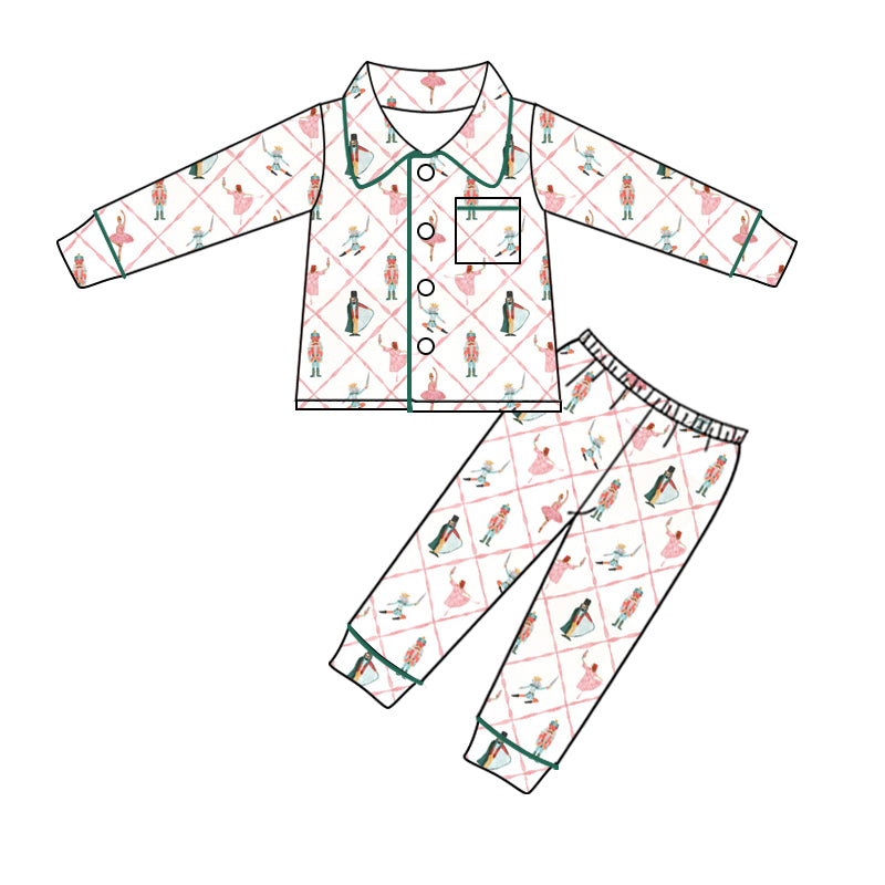 Pre-order GLP1996 Girls Christmas pajamas ( Deadline Oct.2 )