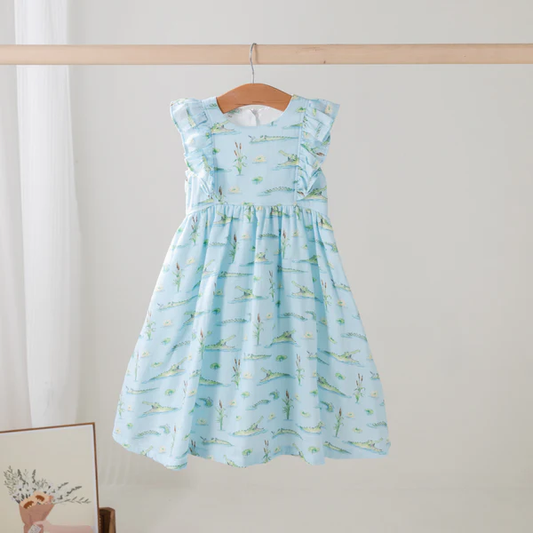 12.3 Pre-order GSD3367 Baby duck blue dress