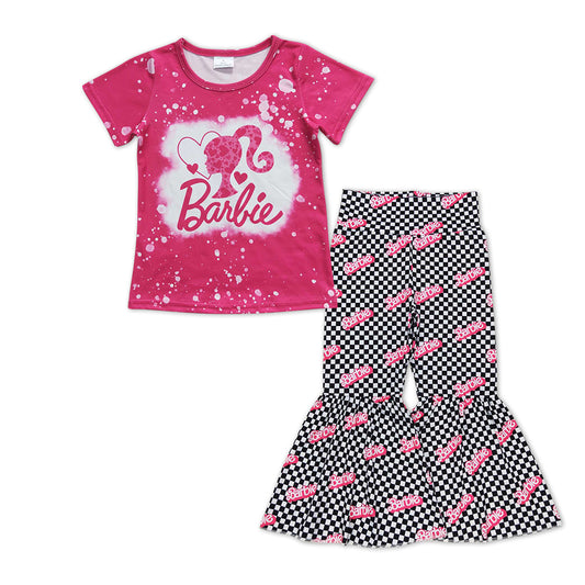 Girls Pink Barbie Outfits