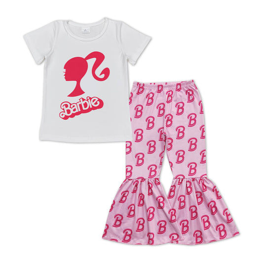 Girls Pink Barbie Outfits