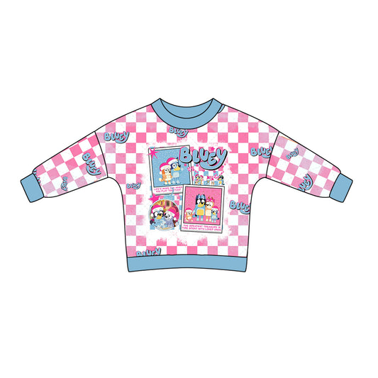 Pre-order GT0732 Girls cartoon dog T-shirt ( Deadline Sept 3 )