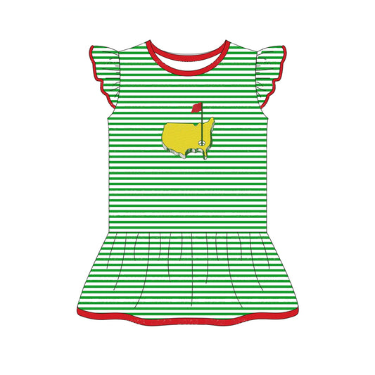 Pre-order GT0771 baby girls golf short sleeves Top ( Deadline Sept. 26 )