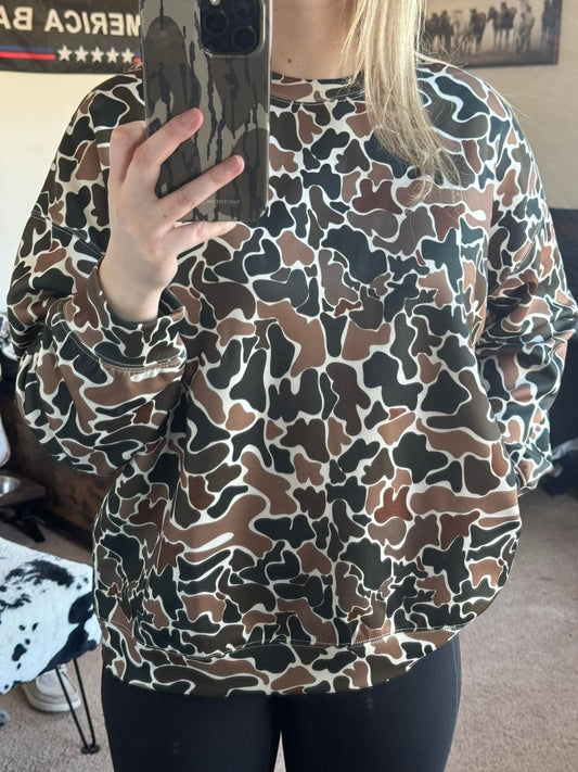 GT1122 Adults black brown long sleeve top yoga