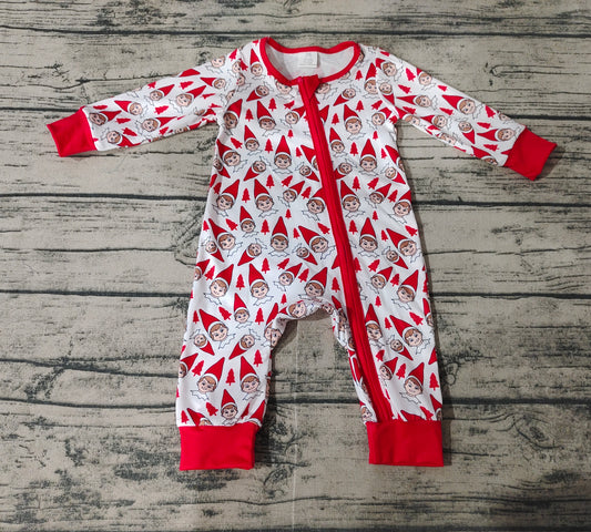 Pre-order LR1168 Baby Christmas zipper romper