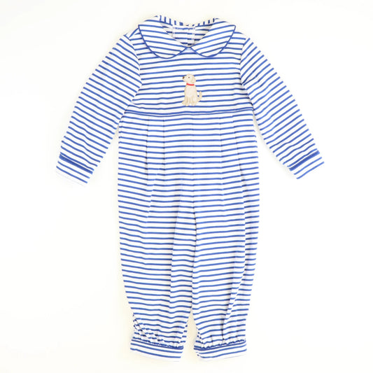 Pre-order LR1447 Baby boys dog romper ( Deadline August 3 )