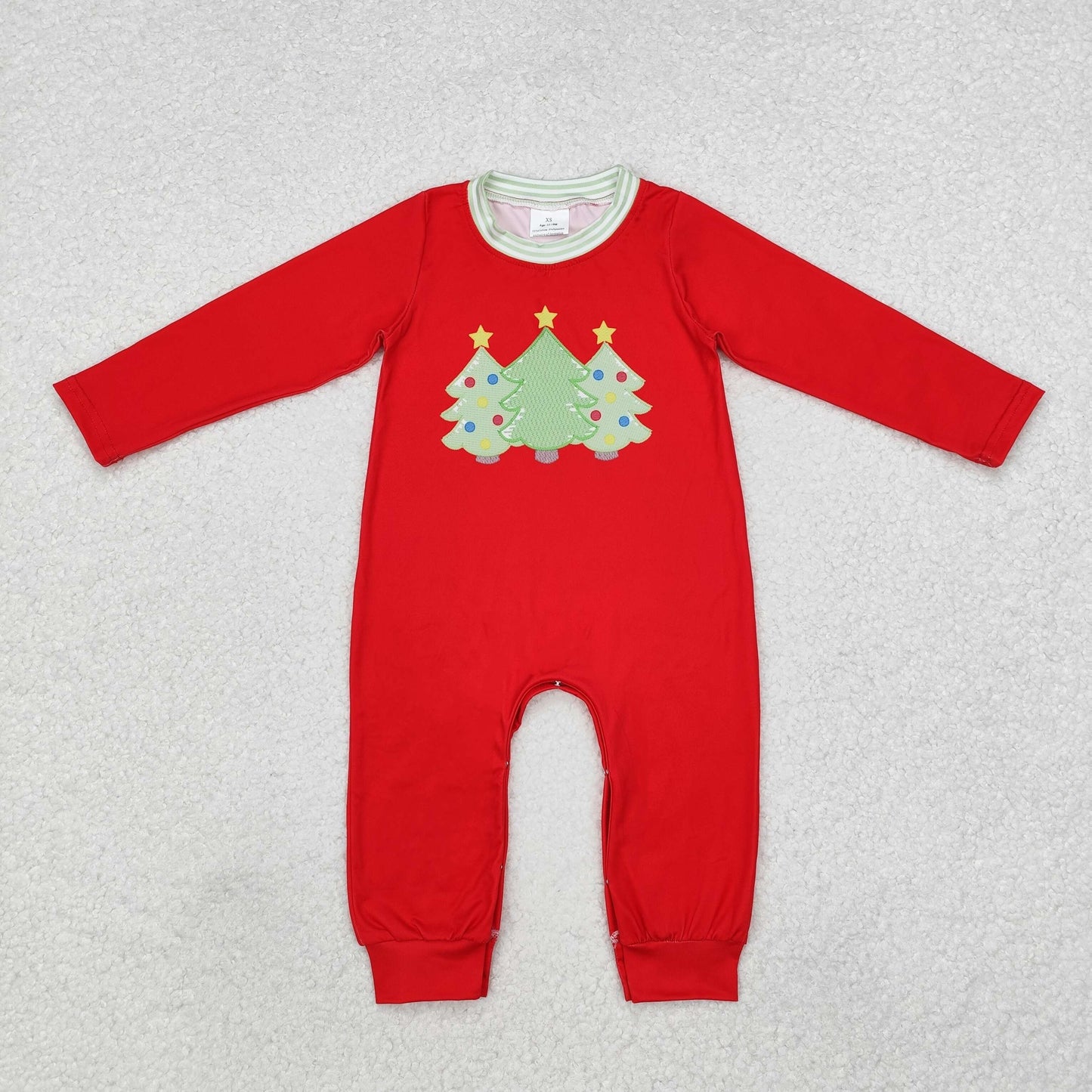 LR1561 Baby boys Christmas tree romper