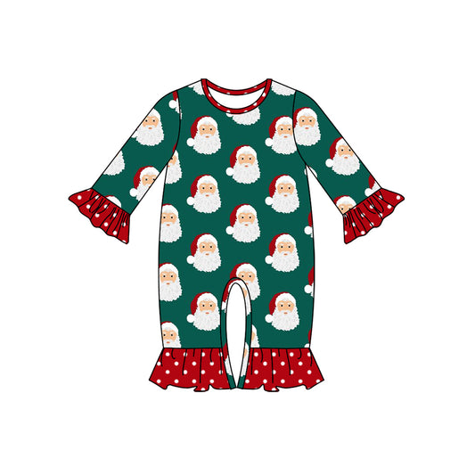 Pre-order LR1660 Baby girls Christmas santa romper ( Deadline August 23 )