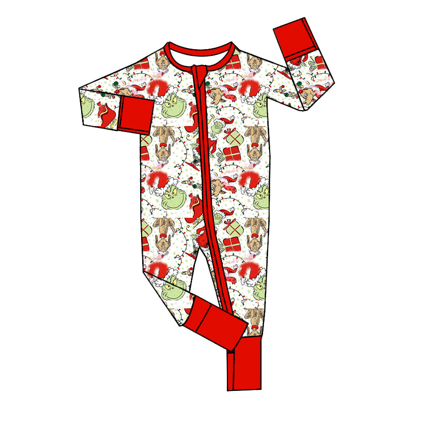 Pre-order LR1730 Baby girls Christmas romper ( Deadline August 30 )