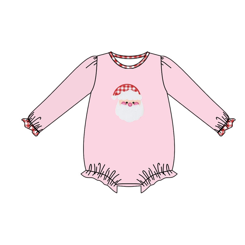 Pre-order LR1733 Baby girls Christmas santa romper ( Deadline August 30 )