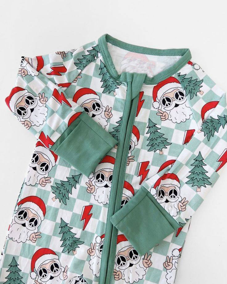 Pre-order LR1795 Baby boys Christmas zipper romper ( Deadline September 5 )