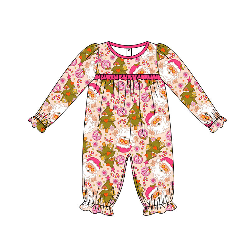 Pre-order LR1801 Baby girls Christmas romper ( Deadline September 7 )