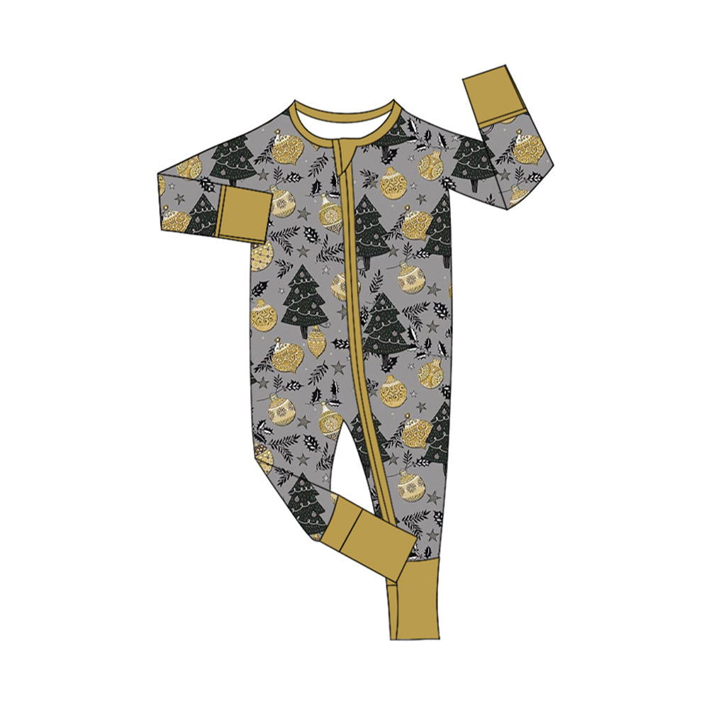 Pre-order LR1806 Baby boys Christmas zipper romper ( Deadline September 10 )