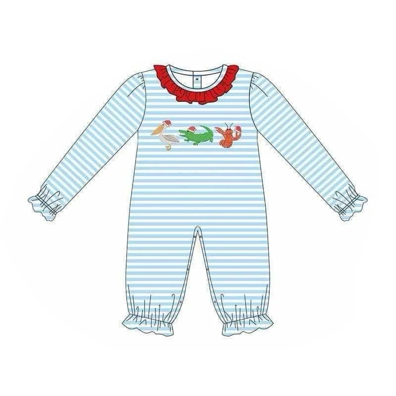 Pre-order LR1849 Baby girls Christmas romper ( Deadline September 17 )