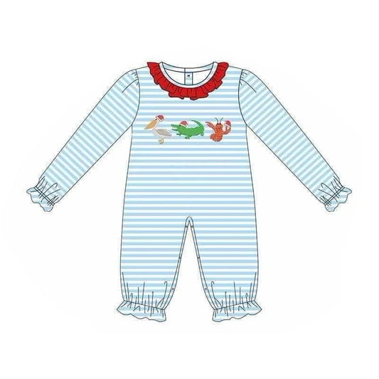 Pre-order LR1849 Baby girls Christmas romper ( Deadline September 17 )