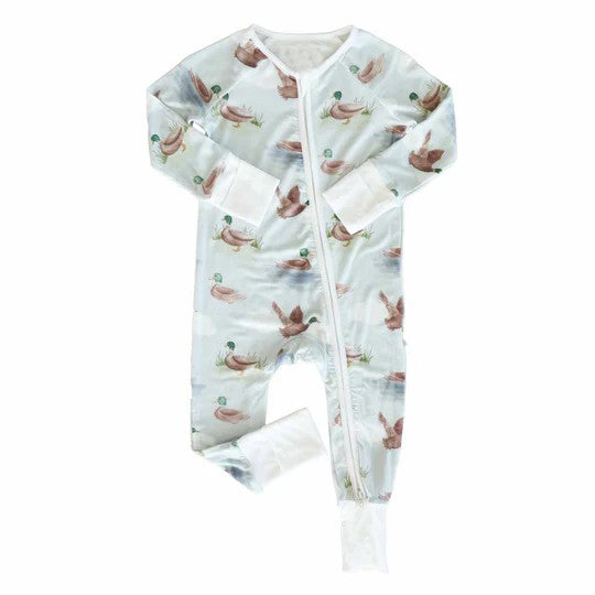 Pre-order LR1856 Baby boys duck zipper romper ( Deadline September 18 )