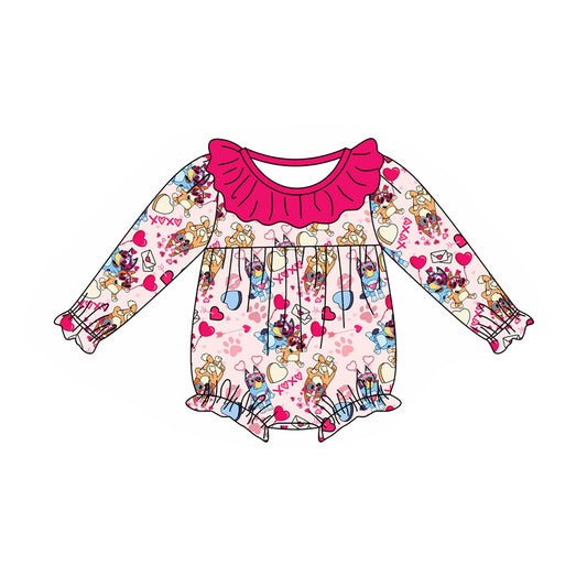 Pre-order LR1935 Baby girls Valentine romper ( Deadline September 29 )