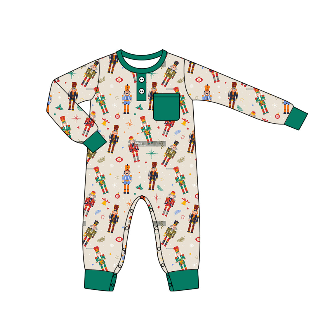 Pre-order LR1946 Baby boys Christmas romper ( Deadline September 30 )