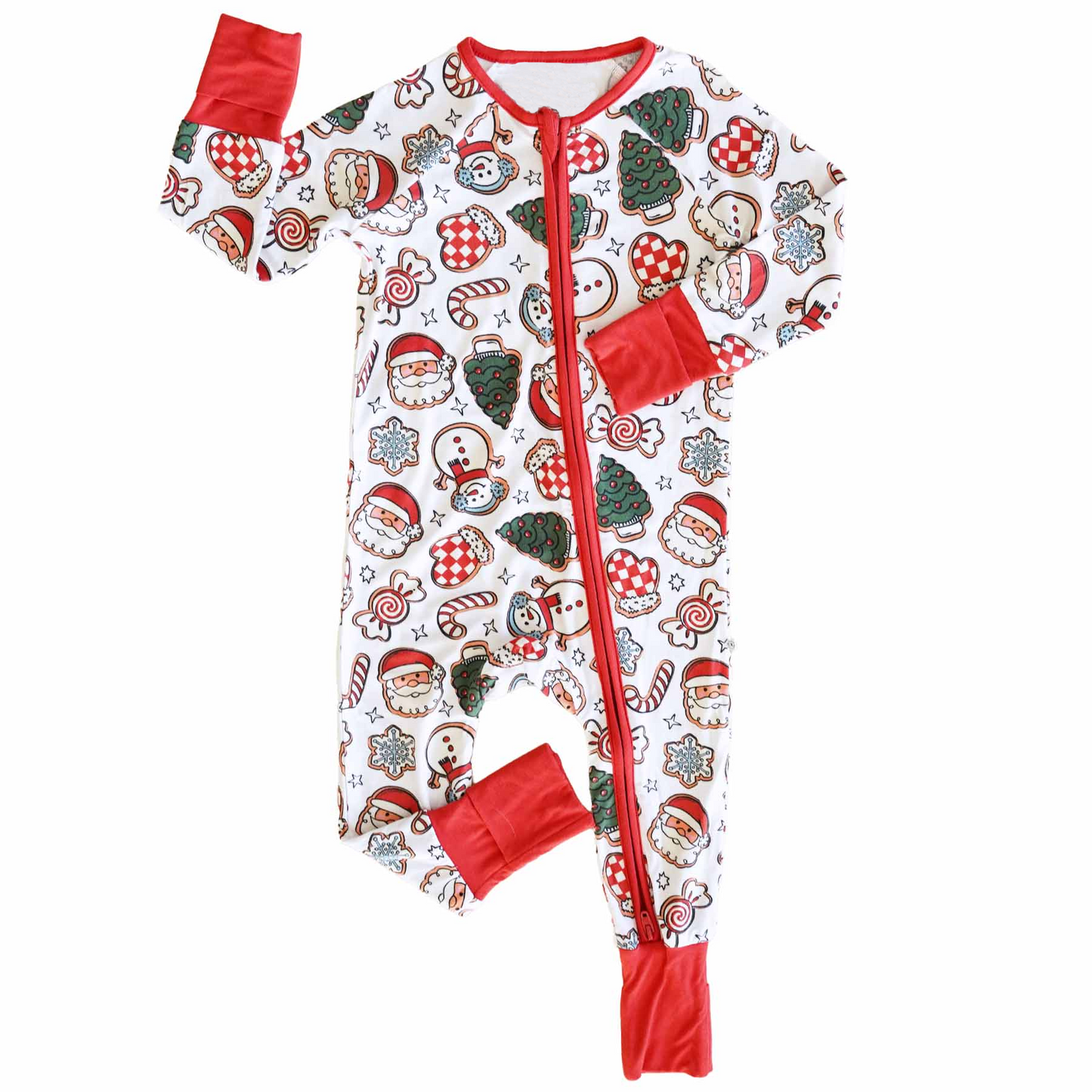 Pre-order LR1994 Baby girls Christmas zipper romper ( Deadline Oct.7 )