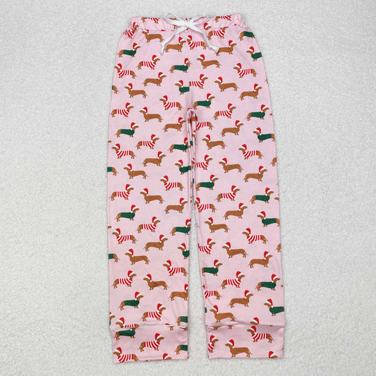 P0663 Adult woman Christmas dog Pants