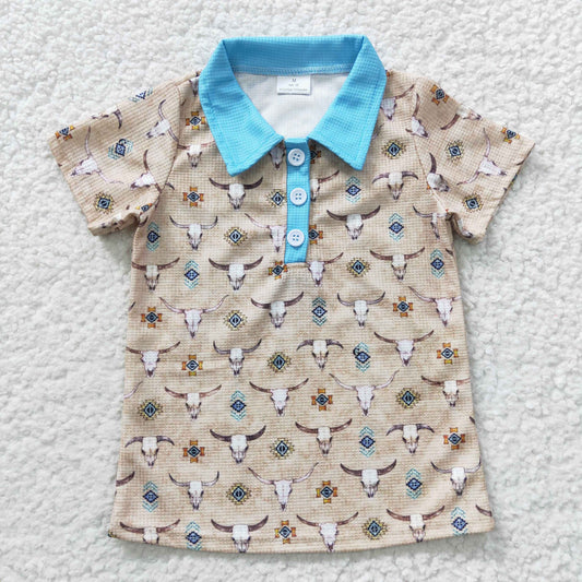 Boys Cow Top Shirt