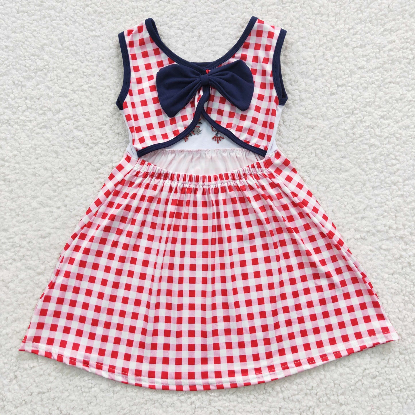 Girls July Fourth Pliad Dress